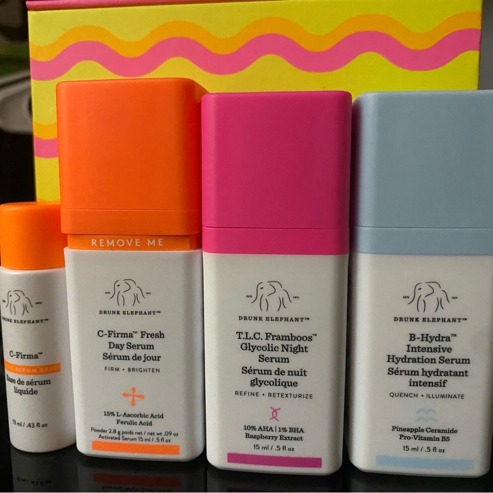 Drunk Elephant Skincare Set with Serums